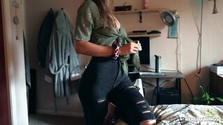 Смотри Trimmed blonde with piercing fucked rough in doggy & cowgirl - бесплатное HD порно на FREE-FULL-PORN.COM