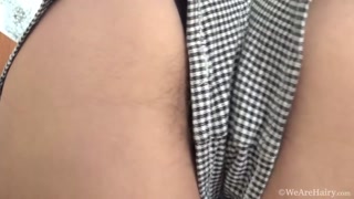 Hairy brunette Pavla plays sexy cat with piercing - бесплатное порно в 4K FREE-FULL-PORN.COM