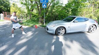 Смотри Amateur Czech Jennifer Mendez Teases Strongman Angelo Godshack for Car Pull Session - бесплатное HD порно на FREE-FULL-PORN.COM