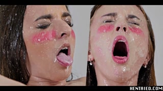 Смотри  Amirah's Bukkake Ahegao - бесплатное HD порно на FREE-FULL-PORN.COM