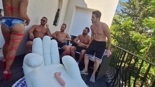 Смотри  Hardcore Foursome with Latina and Brazilian Stars  - бесплатное HD порно на FREE-FULL-PORN.COM